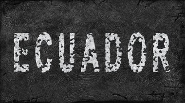 Ekvador Lityum Çıkarması, Modern Madencilik Konsepti, Grunge Arkaplan