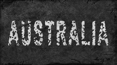 Avustralya Lityum Çıkarması, Modern Madencilik Konsepti, Grunge Arkaplan