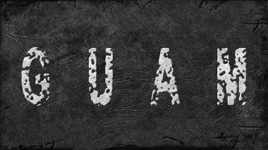 Guam Lityum Çıkarma, Modern Madencilik Konsepti, Grunge Arkaplan