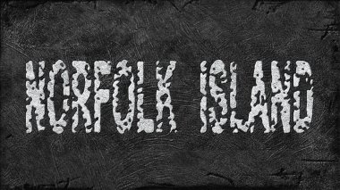 Norfolk Adası Lityum Çıkarma, Modern Madencilik Konsepti, Grunge Arkaplan