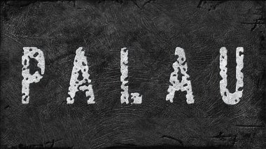 Palau Lityum Çıkarma, Modern Madencilik Konsepti, Grunge Arkaplan