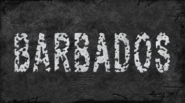 Barbados Lityum Çıkarma, Modern Madencilik Konsepti, Grunge Arkaplan