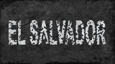 El Salvador Lityum Çıkarma, Modern Madencilik Konsepti, Grunge Arkaplan