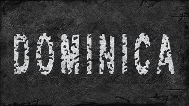 Dominica Lityum Çıkarma, Modern Madencilik Konsepti, Grunge Arkaplan