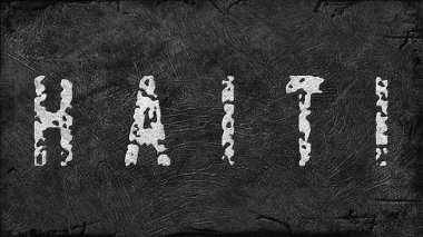 Haiti Lityum Çıkarma, Modern Madencilik Konsepti, Grunge Arkaplan