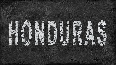 Honduras Lityum Çıkarma, Modern Madencilik Konsepti, Grunge Arkaplan