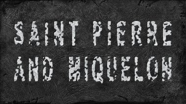 Saint Pierre ve Miquelon Lithium Extraction, Modern Maden Konsepti, Grunge Arkaplan