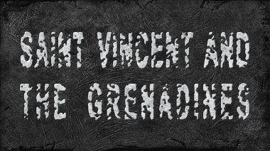 Saint Vincent ve Grenadines Lityum Çıkarması, Modern Madencilik Konsepti, Grunge Arkaplanı