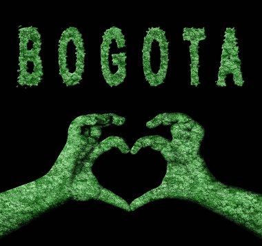 Bogota Kalbi Doğa Elleri Sembolü