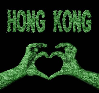 Hong Kong Kalp Eller Doğa Sembolü