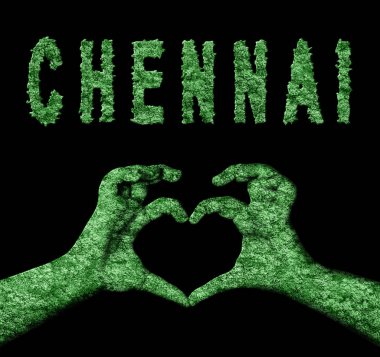 Chennai Kalbi Doğa Elleri Sembolü