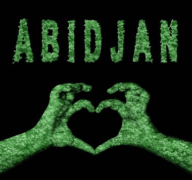 Abidjan Kalbi Doğa Elleri Sembolü