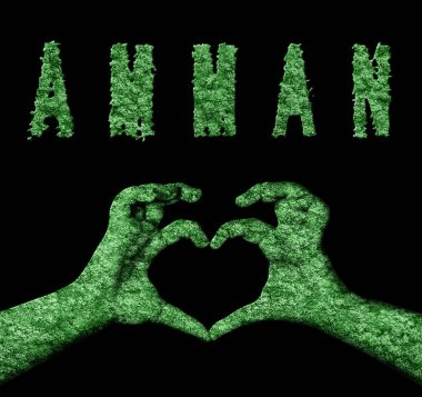 Amman Kalbi Doğa Elleri Sembolü