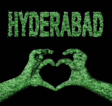 Hyderabad Kalbi Doğa Elleri Sembolü