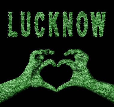 Lucknow Kalp Eller Doğa Sembolü