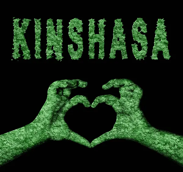 Kinşasa Kalbi Doğa Elleri Sembolü