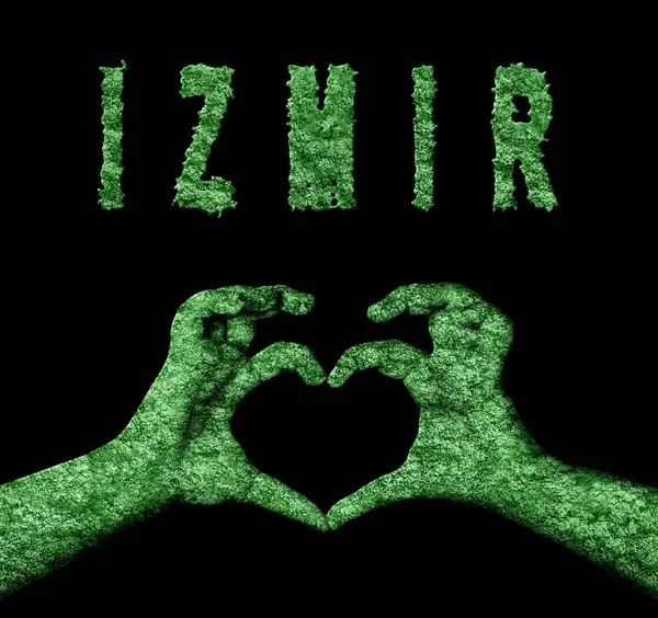 İzmir Kalp Eller Doğa Sembolü