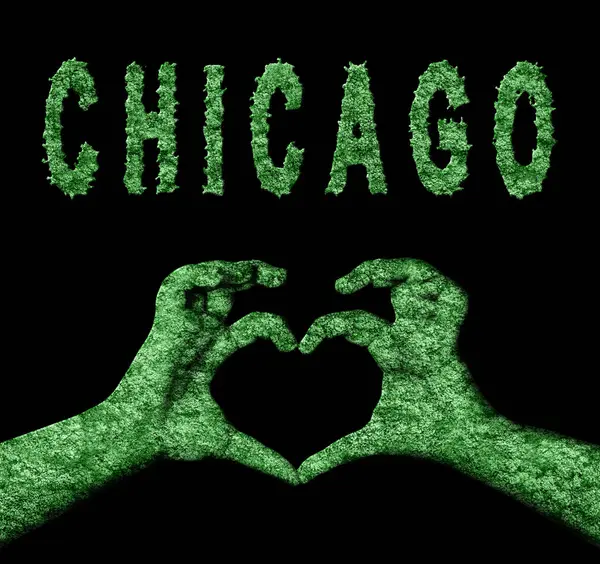 Chicago Kalp Eller Doğa Sembolü