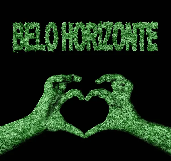 Belo Horizonte Kalbi Doğa Elleri Sembolü