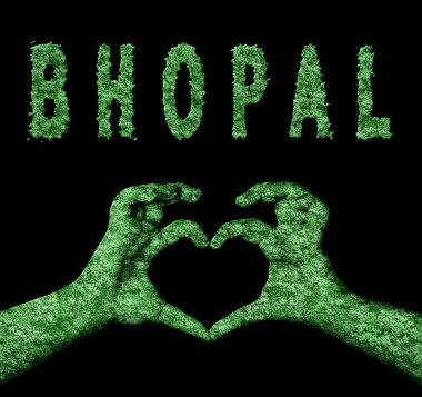 Bhopal Kalp Eller Doğa Sembolü