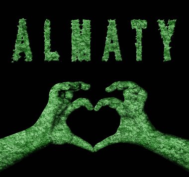 Almaty Heart Hands Doğa Sembolü