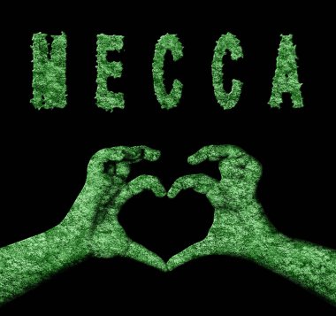 Mekke Kalbi Doğa Elleri Sembolü