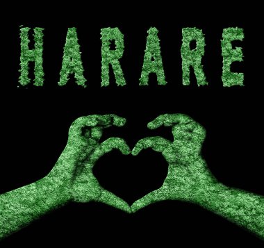 Harare Kalp Eller Doğa Sembolü