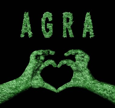 Agra Kalp Eller Doğa Sembolü