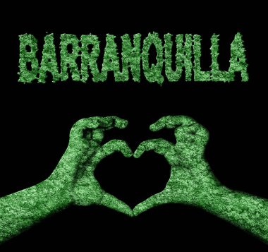 Barranquilla Kalbi Doğa Elleri Sembolü