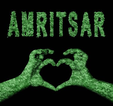 Amritsar Kalbi Doğa Elleri Sembolü