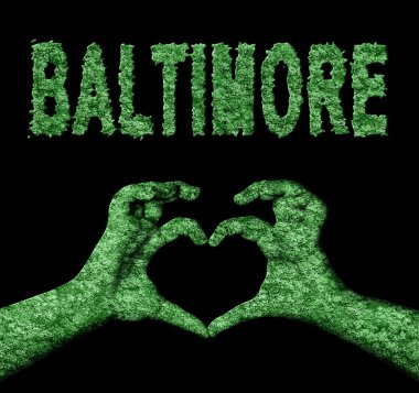 Baltimore Kalbi Doğa Elleri Sembolü