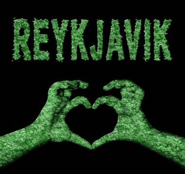 Reykjavik Kalp Doğa Elleri Sembolü