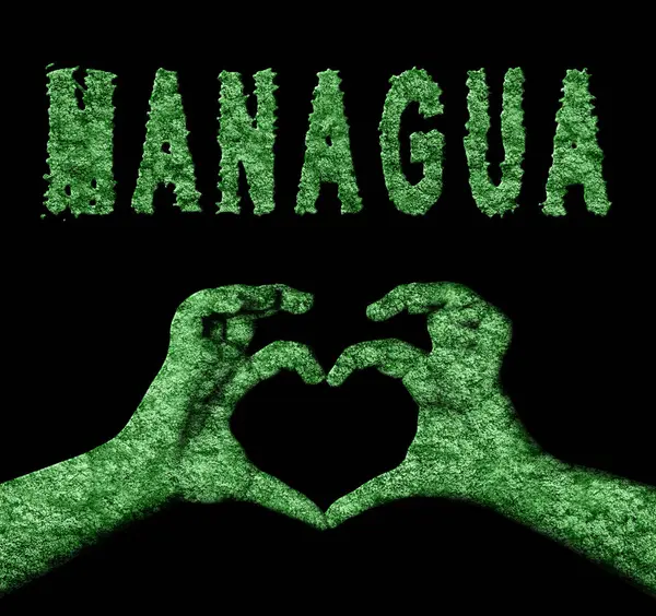 Managua Kalbi Doğa Elleri Sembolü