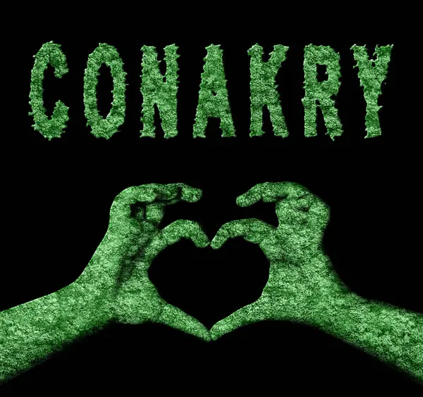 Conakry Kalp Eller Doğa Sembolü