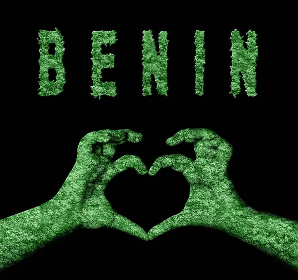 Benin Kalp Eller Doğa Sembolü