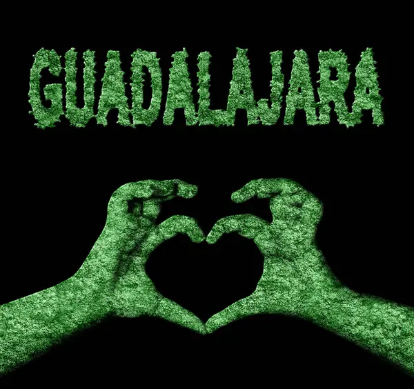 Guadalajara Kalbi Doğa Elleri Sembolü