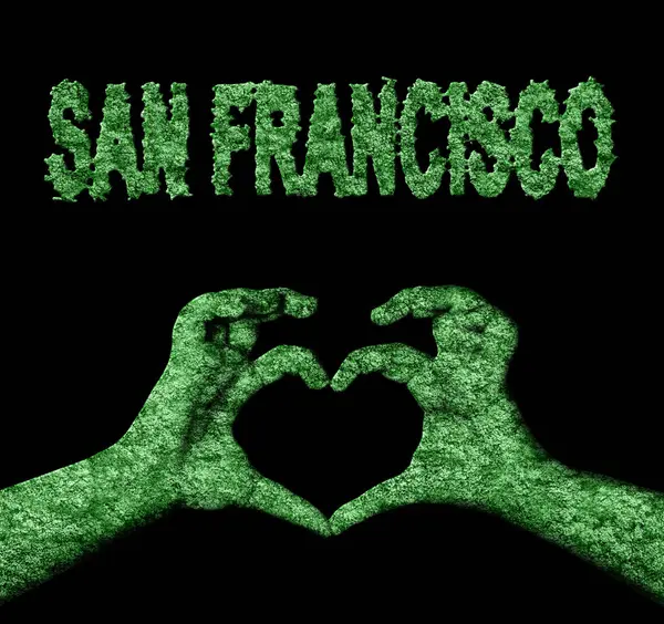 San Francisco Kalp Eller Doğa Sembolü