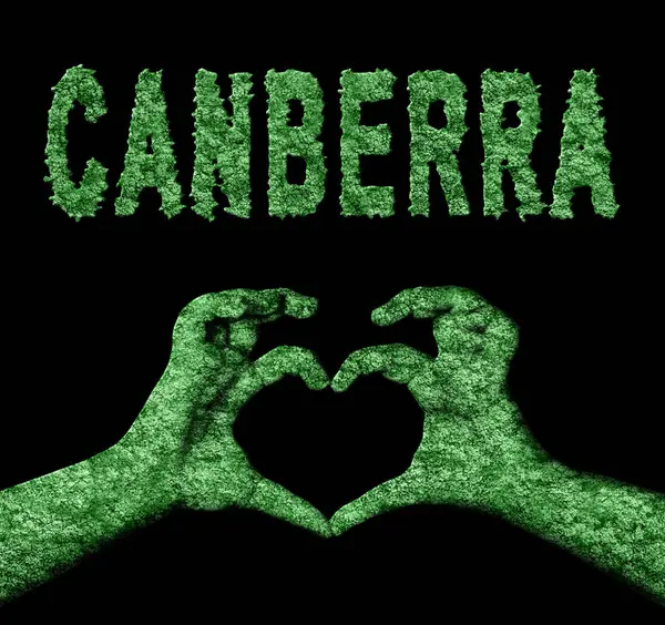 Canberra Kalp Eller Doğa Sembolü