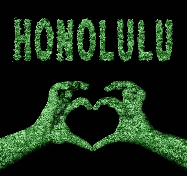 Honolulu Kalbi Doğa Elleri Sembolü