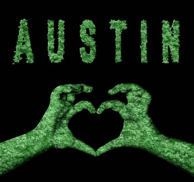 Austin Kalp Eller Doğa Sembolü