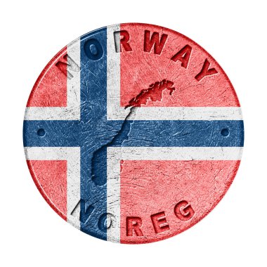 Haritalı Norveç Bayrak Düğmesi, Retro Biçimi