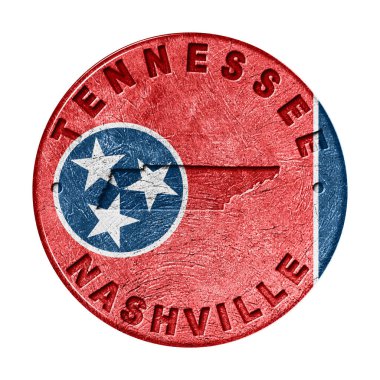 Haritalı Tennessee Bayrak Düğmesi, Retro Biçimi