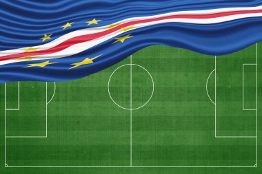 Futbol sahasında Cape Verde Bayrağı, Ulusal Futbol