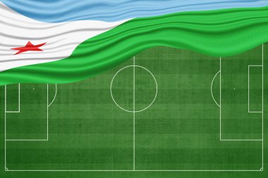 Cibuti Futbol Sahası, Ulusal Futbol Bayrağı