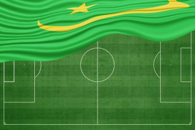 Futbol Sahasında Moritanya Bayrağı, Ulusal Futbol