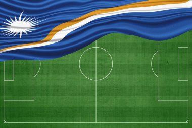 Marshall Adaları Futbol Sahasında Bayrak, Ulusal Futbol