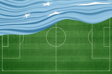 Futbol Sahasında Mikronezya Bayrağı, Ulusal Futbol