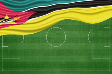 Futbol Sahasında Mozambik Bayrağı, Ulusal Futbol