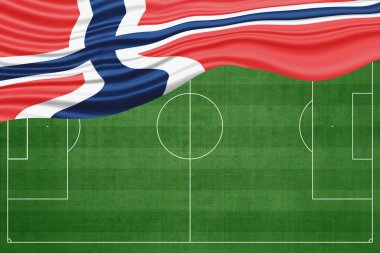 Futbol Sahasında Norveç Bayrağı, Ulusal Futbol