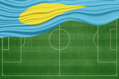 Palau Bayrağı Futbol Sahasında, Ulusal Futbol